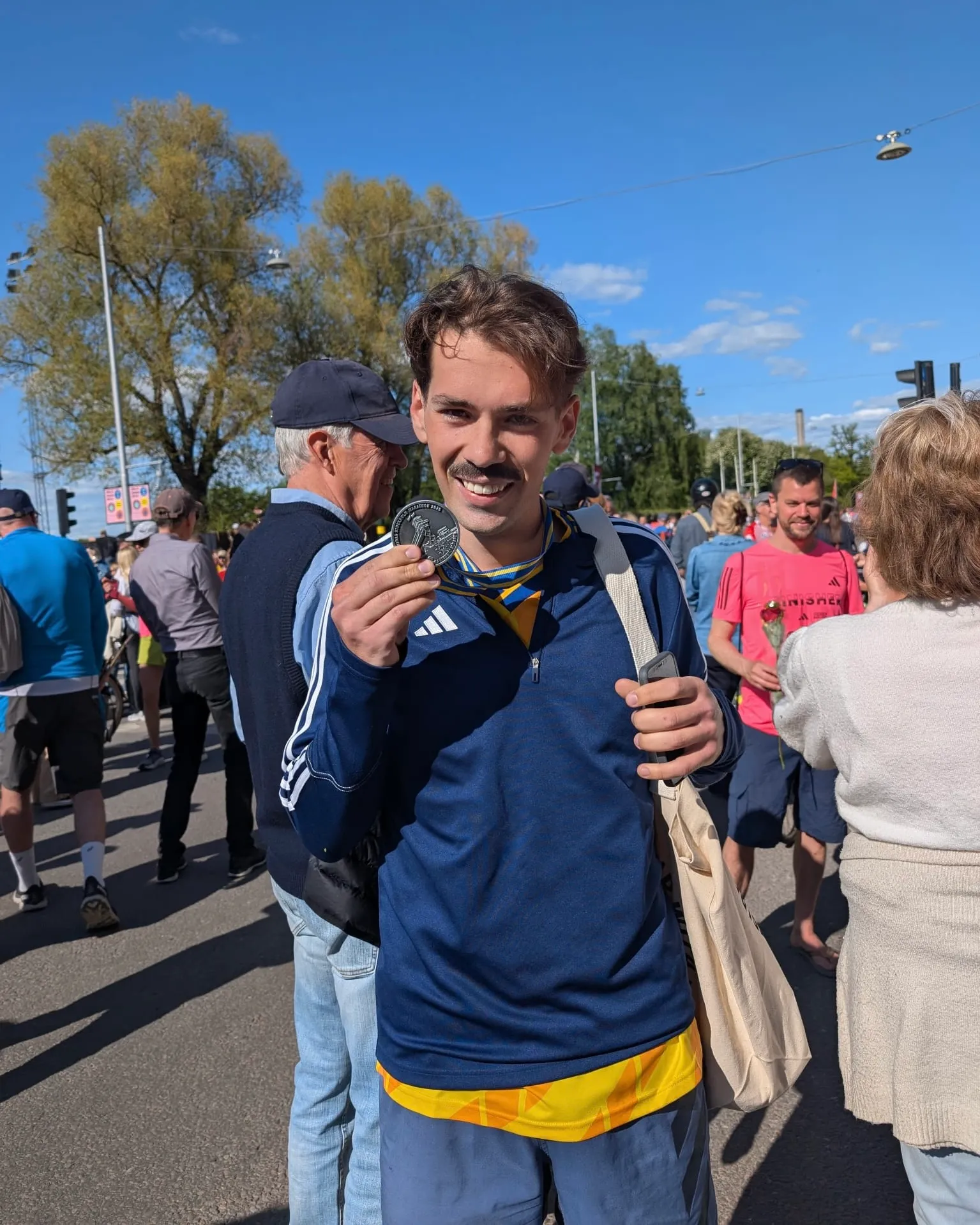 Marathon finish — Seville 2024, 3h34m